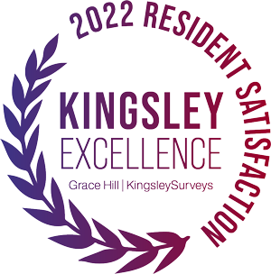 2022 Kingsley Excellence award residence satisfaction Grace Hill